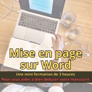 Couverture d’ouvrage : Mise en page sur Word pour Auteur